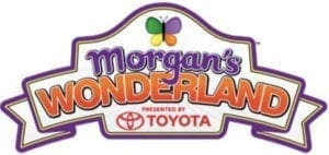Morgan's Wonderland logo presented by Toyota