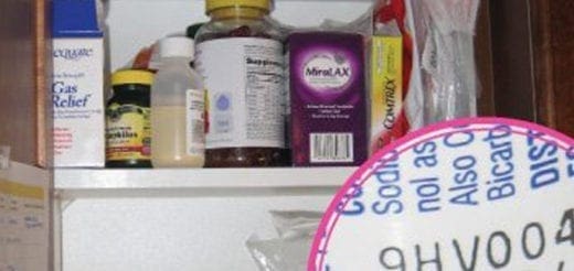 Assortment of medications and health products on a shelf