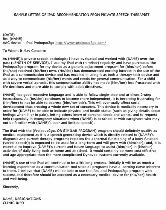 Speech Pathology Cover Letter from www.parentingspecialneeds.org