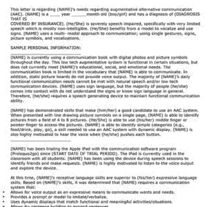 Sample School Speech Therapist Recommendation Letter – Parenting ...