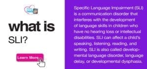 Graphic with the text "what is SLI?" and a description of SLI