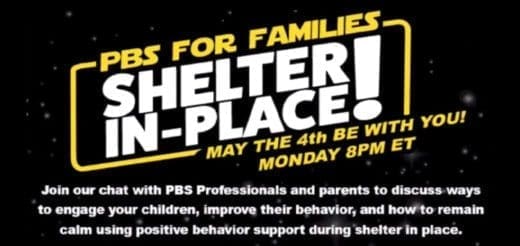 PBS for Families Shelter in Place! May the 4th be with you! Monday 8PM ET