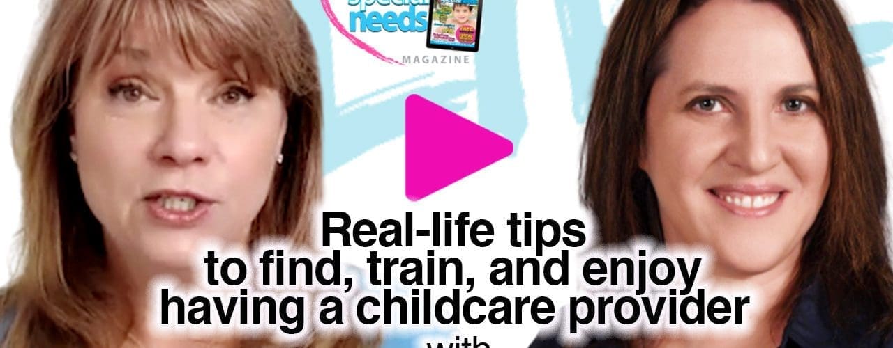 Robin Suzelis and another woman featured in a graphic about finding childcare