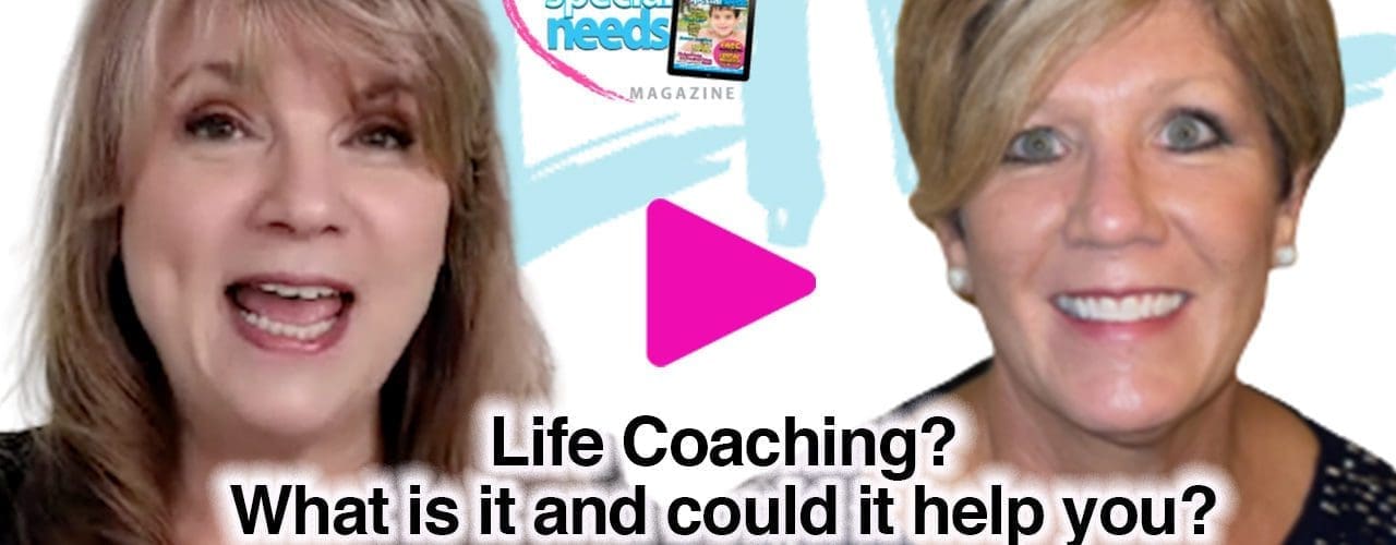 Denise Firestone smiling, with another woman, in a video thumbnail about life coaching.