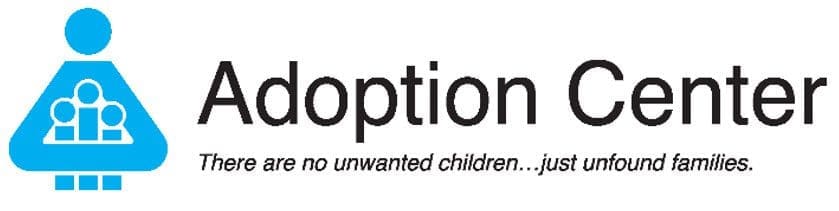 National Adoption Center logo with tagline.