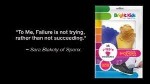 Tina Bagon's favorite quote from Sara Blakely of Spanx.