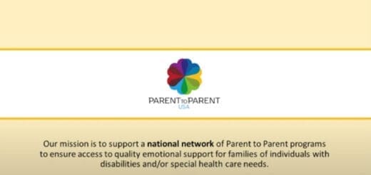 Logo for Parent to Parent USA
