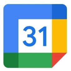 Google Calendar app icon with the number 31.