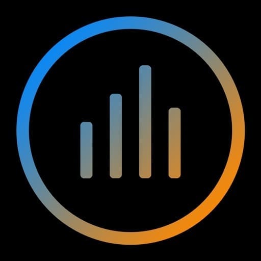 myNoise app icon with sound bars inside a gradient circle.