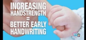 Increasing hand strength equals better early handwriting.