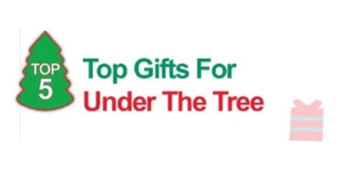 Top 5 Gifts For Under The Tree
