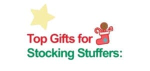 Top Gifts for Stocking Stuffers graphic