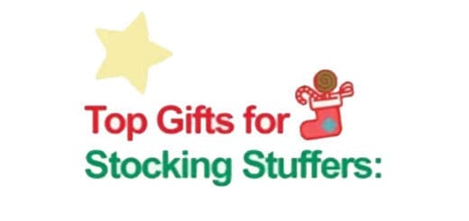 Top Gifts for Stocking Stuffers graphic