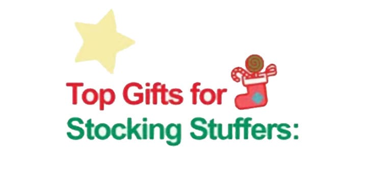 Top Gifts for Stocking Stuffers graphic