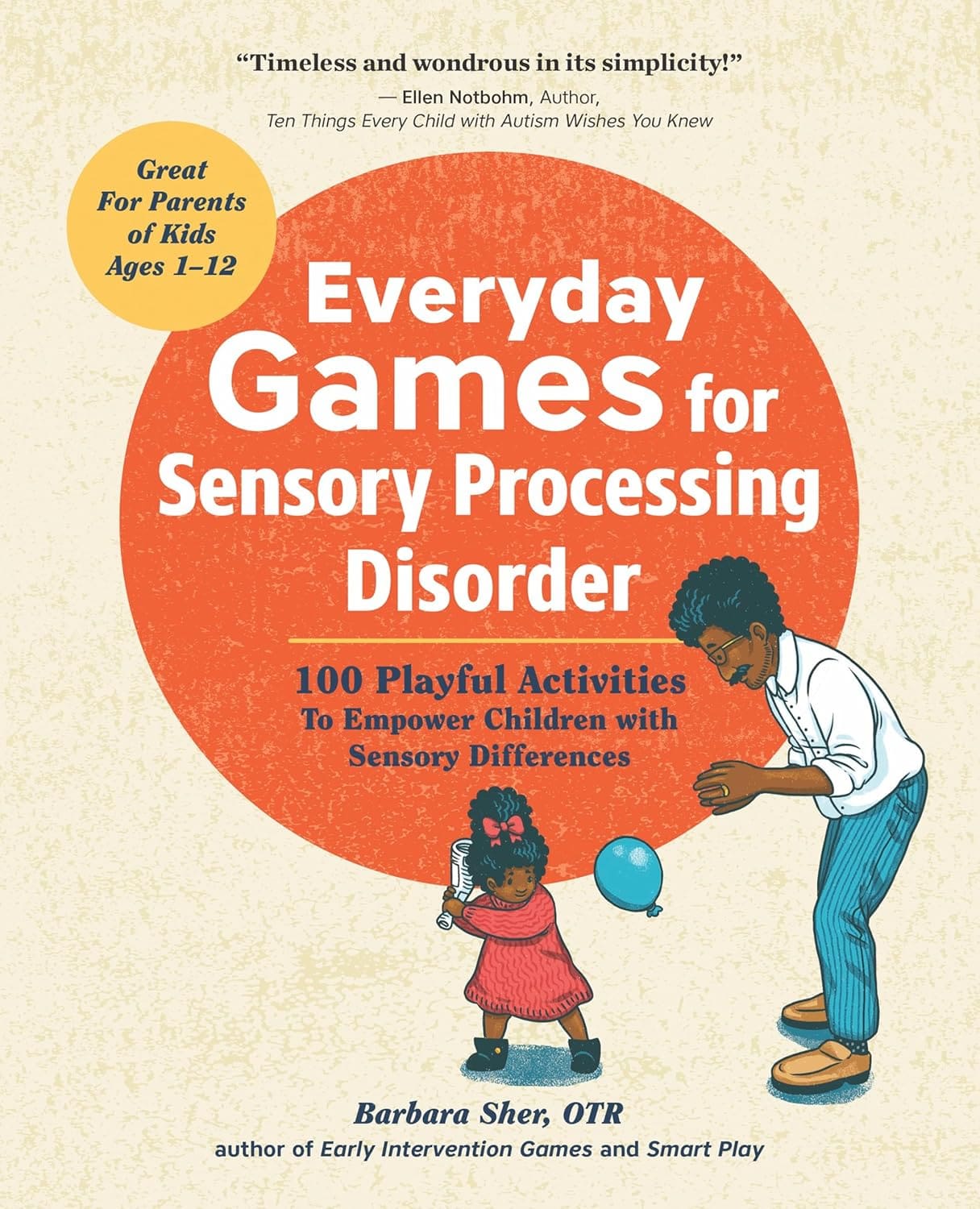 Book cover for "Everyday Games for Sensory Processing Disorder" by Barbara Sher