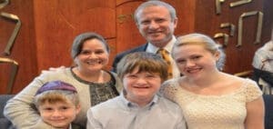 Phil Pedlikin with his family.