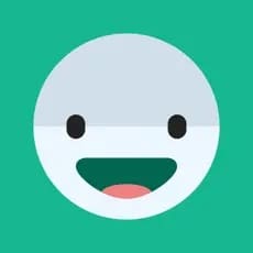 Daylio Journal app icon with a smiling face