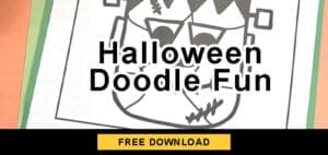 Halloween Doodle Fun free download graphic