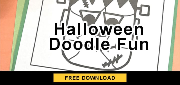 Halloween Doodle Fun free download graphic