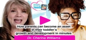 Dr. Cherina Williams speaks in a video thumbnail about parenting.