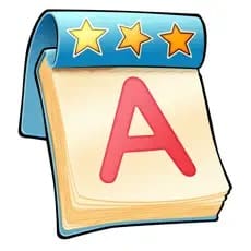 iTrace handwriting app icon with the letter A
