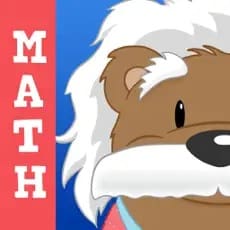 myBlee Math app icon with a cartoon bear and the word MATH