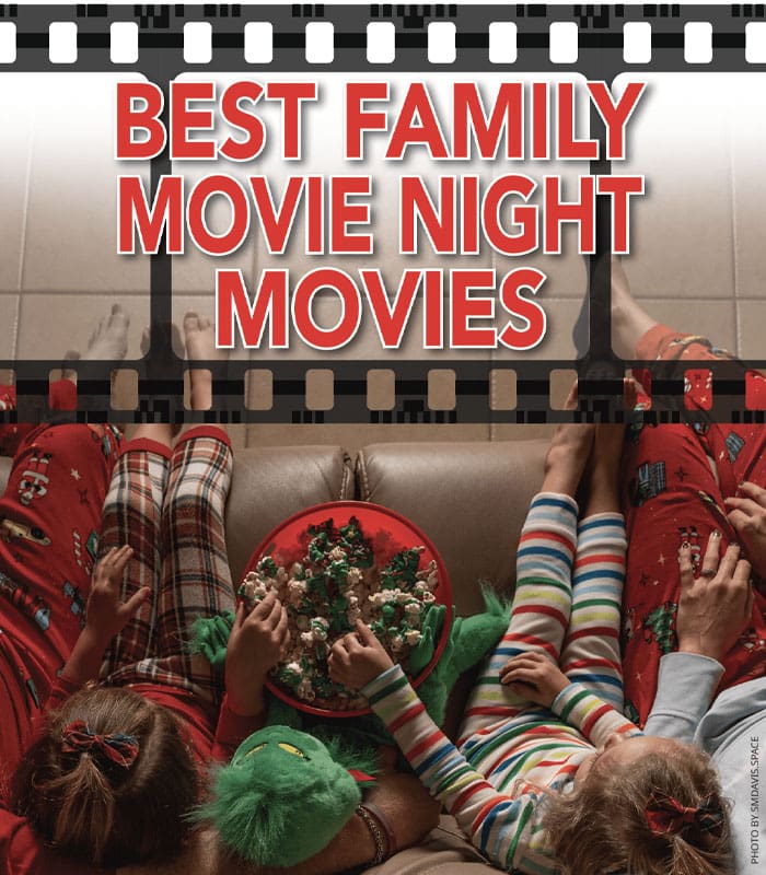 Best Family Movie Night Movies cover art.