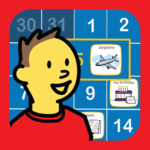 Choiceworks Calendar app icon with a cartoon boy and a calendar grid.