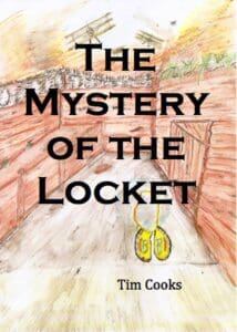 Book cover for "The Mystery of the Locket" by Tim Cooks.
